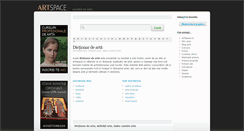 Desktop Screenshot of dictionar-arta.artspace.ro