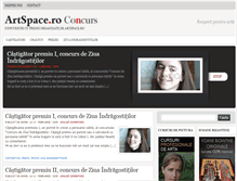 Tablet Screenshot of concurs.artspace.ro