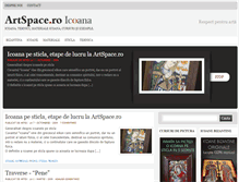 Tablet Screenshot of icoana.artspace.ro