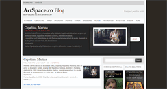 Desktop Screenshot of blog.artspace.ro