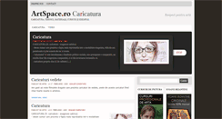 Desktop Screenshot of caricatura.artspace.ro
