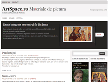 Tablet Screenshot of materiale-pictura.artspace.ro